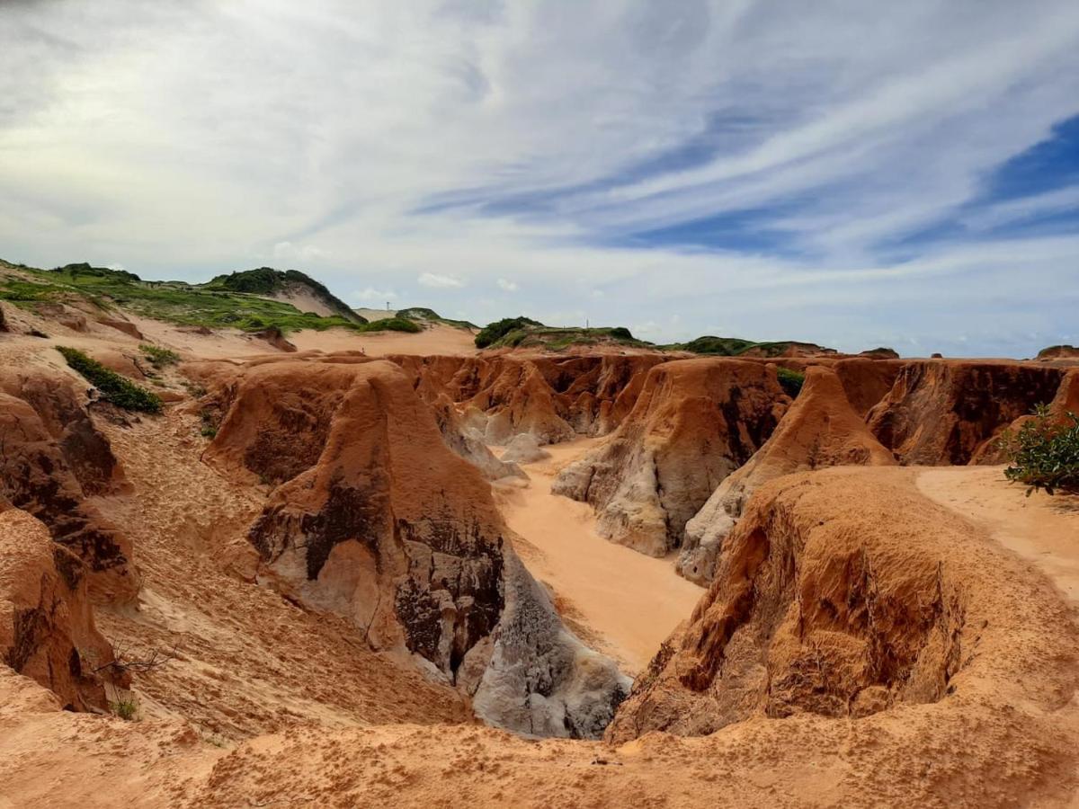 Villa Arte Pousada Morro Branco ベベリベ エクステリア 写真