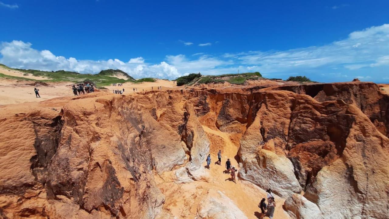 Villa Arte Pousada Morro Branco ベベリベ エクステリア 写真